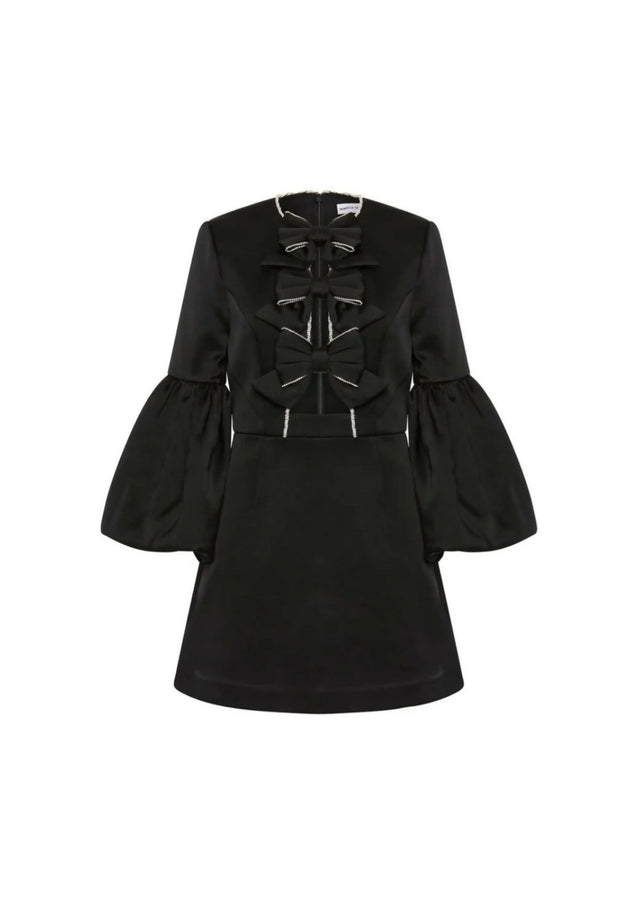 Rebecca Vallance Augustine Bow Mini Dress - Dresses
