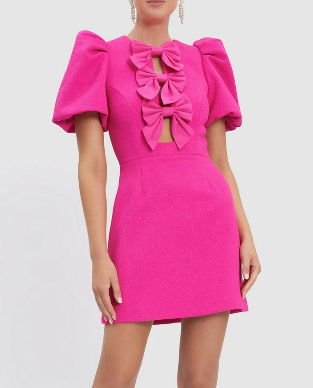 Rebecca Vallance Cecily Mini Dress Pink Size 10 - 10 / Pink - Dresses