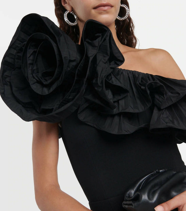 REBECCA VALLANCE - Rebecca Vallance Chloe Gown Black