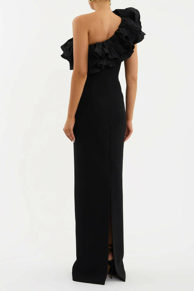Rebecca Vallance Ella Gown - 12 / Black - Dresses