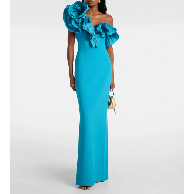 Rebecca Vallance Ella Gown Blue - 10 / Blue - Dresses