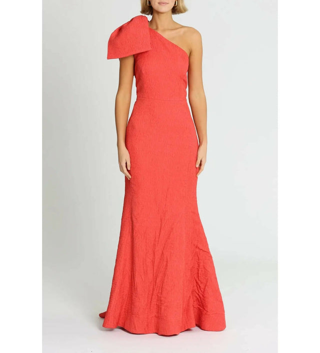Rebecca Vallance Francesca Gown Coral Size 14 - 14 / Orange - Dresses