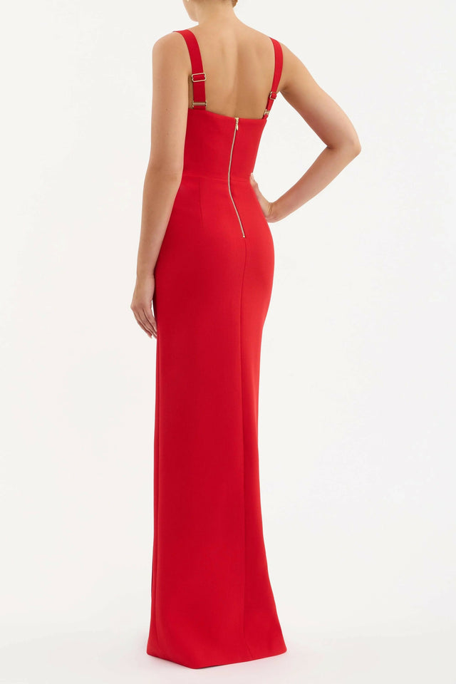Rebecca Vallance Karina Gown - 8 / Red - Dresses