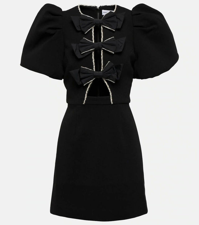 REBECCA VALLANCE - Rebecca Vallance Katie Bow Mini Dress