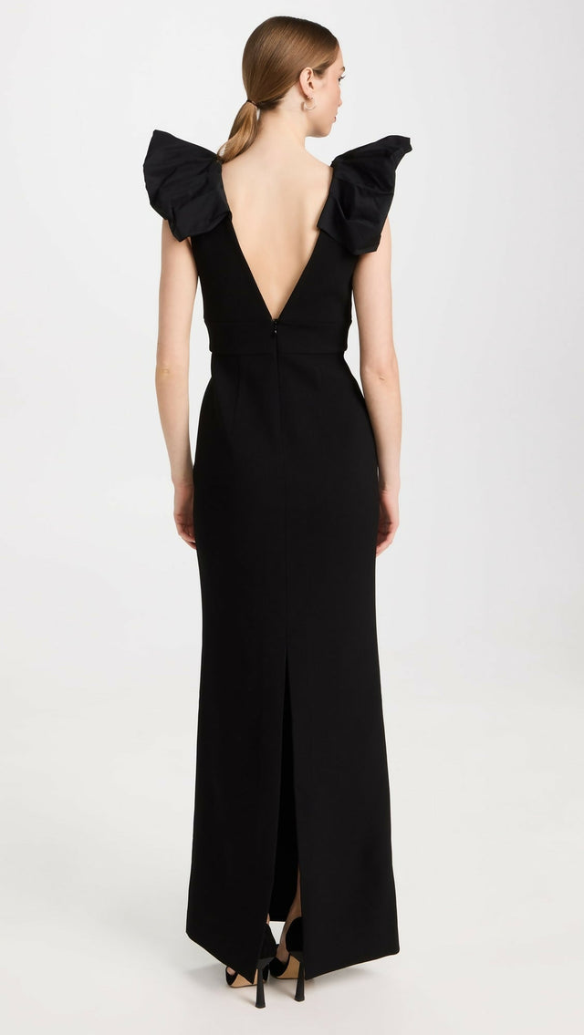 Rebecca Vallance Katie Gown Dress | Black - 8 / Black - Dresses