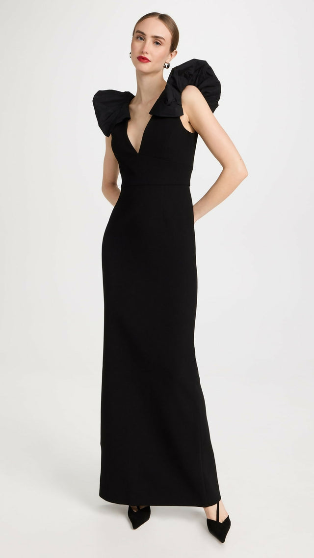 Rebecca Vallance Katie Gown Dress | Black - 8 / Black - Dresses