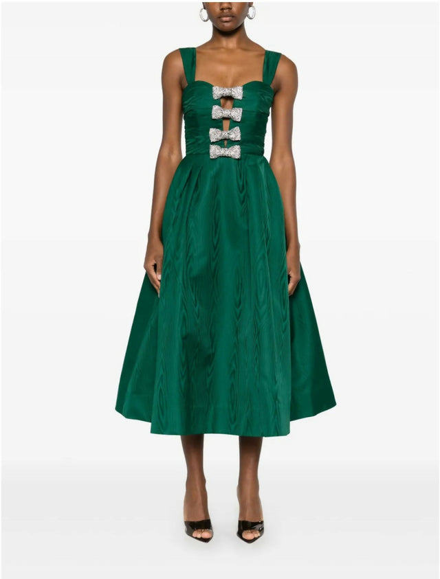 Rebecca Vallance Luiza Midi Dress Green Size 14 - 14 / Green - Dresses