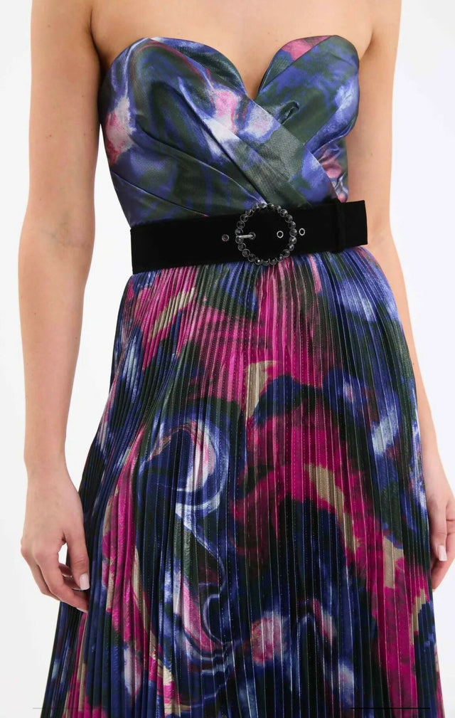 Rebecca Vallance Marlee Gown Print Size 12 - Dresses