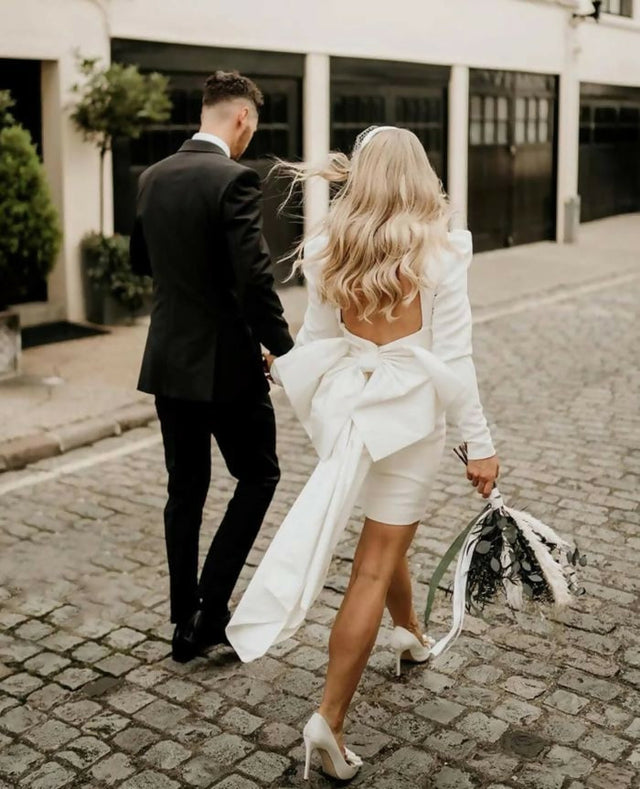 RebeccaVallanceMoniqueMiniDressBRIDAL