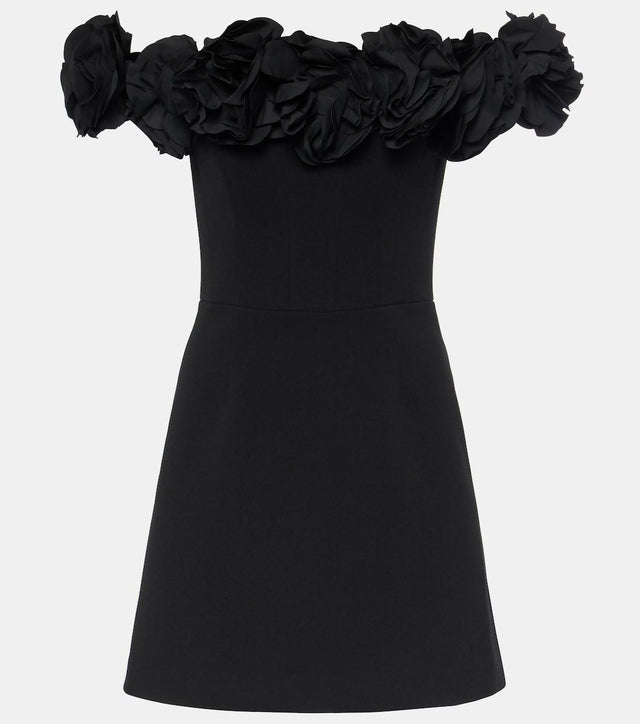 Rebecca Vallance Odetta Mini Dress - 8 / Black - Dresses
