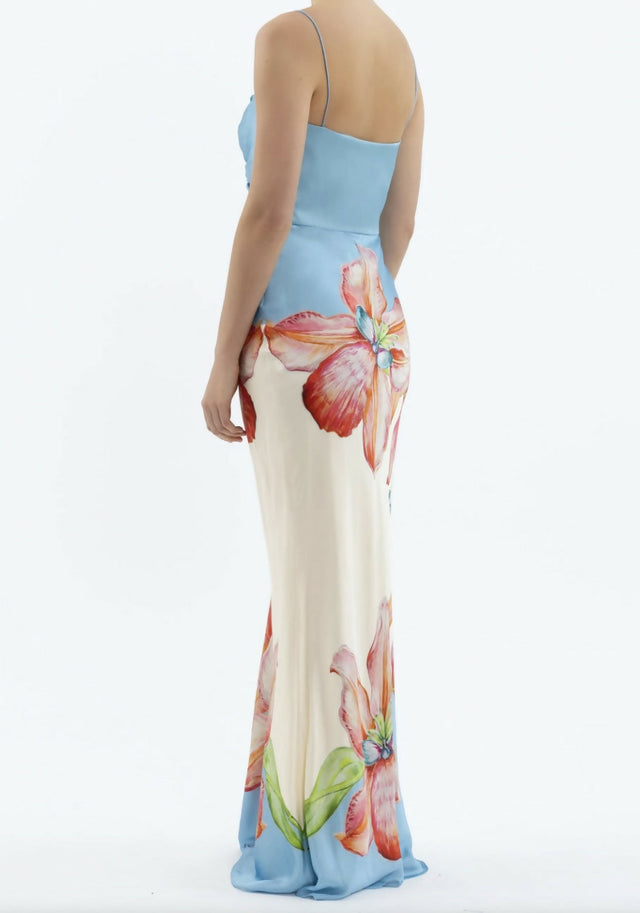 Rebecca Vallance Orchid Oasis Strap Dress Size 8 & 10 - Dresses