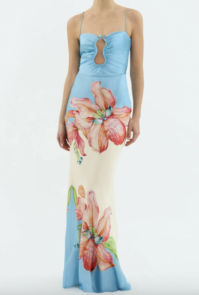 Rebecca Vallance Orchid Oasis Strap Dress Size 8 & 10 - Dresses