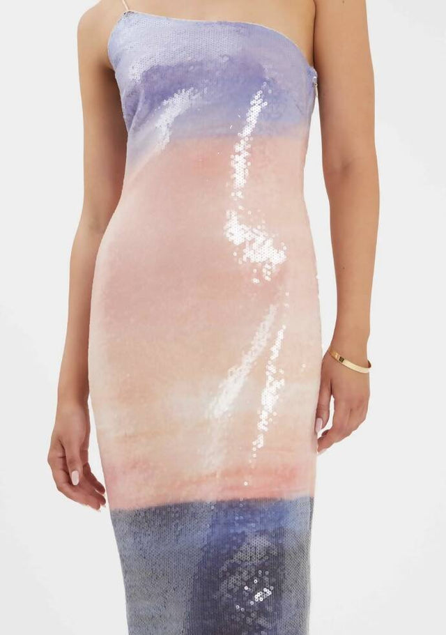 Rebecca Vallance Oriana Midi Dress - 8 / Multi - Dresses