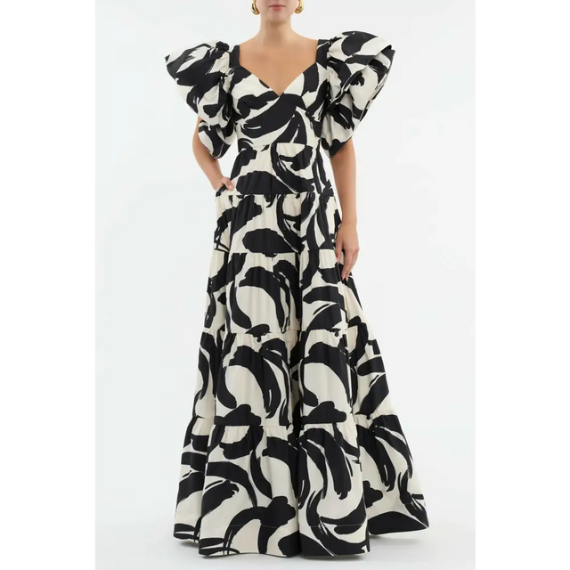 Rebecca Vallance Pompidou Maxi - 6 / Print - Dresses
