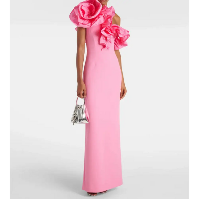 Rebecca Vallance Rosita Gown in Pink - 10 / Pink - Dresses