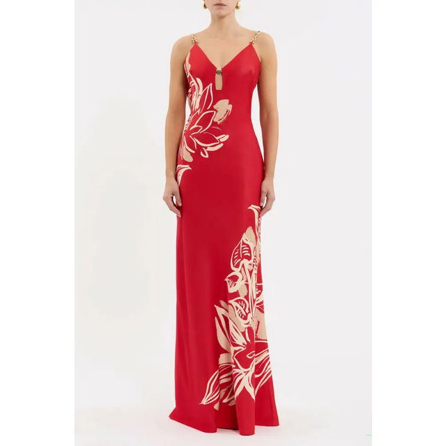 Rebecca Vallance Tallara Maxi - 8 / Red - Dresses