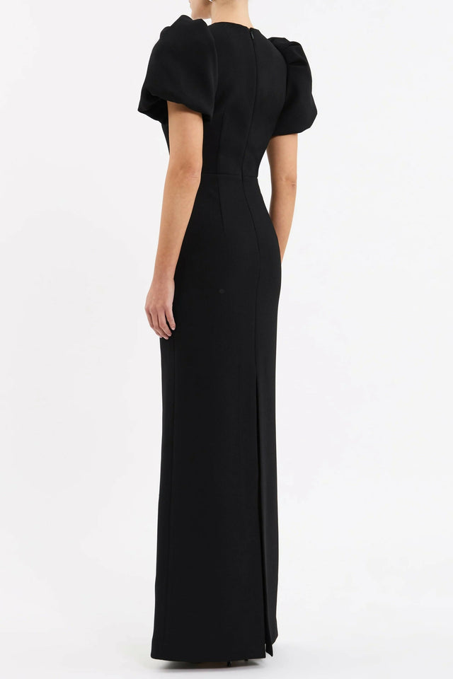 imgi_101_VIOLETTA_PUFF_SLEEVE_GOWN_2503-1332_BLACK_BACK