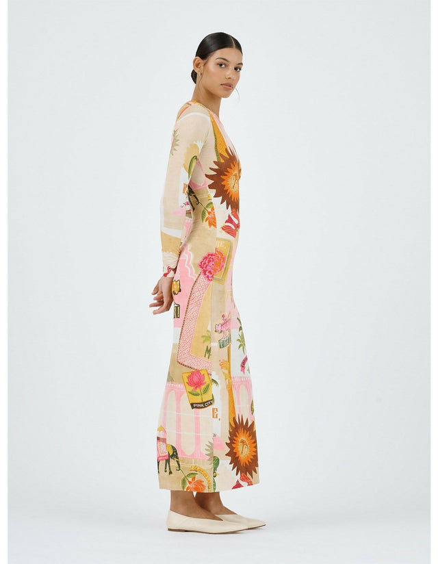 Roame Bazaar Dress Size 8 - 8 / Print - Dresses