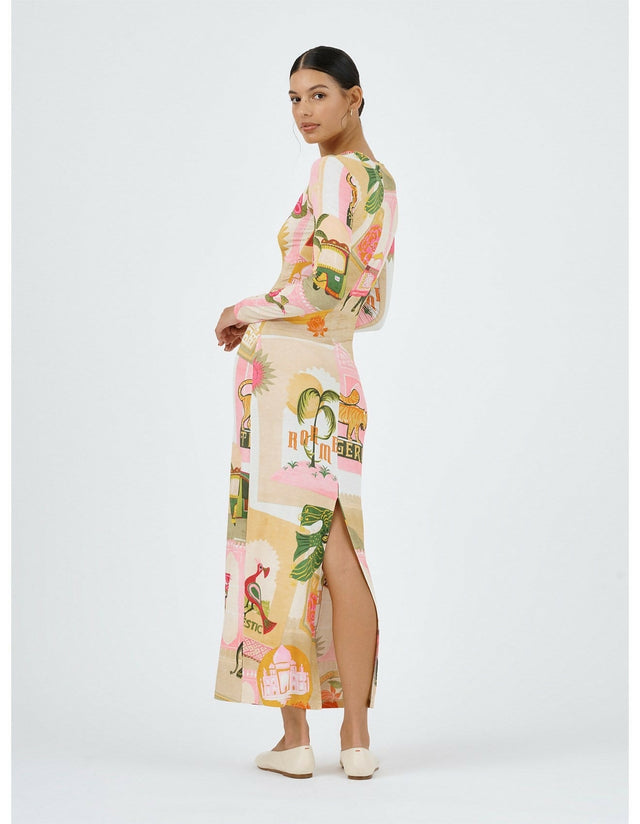 Roame Bazaar Dress Size 8 - 8 / Print - Dresses