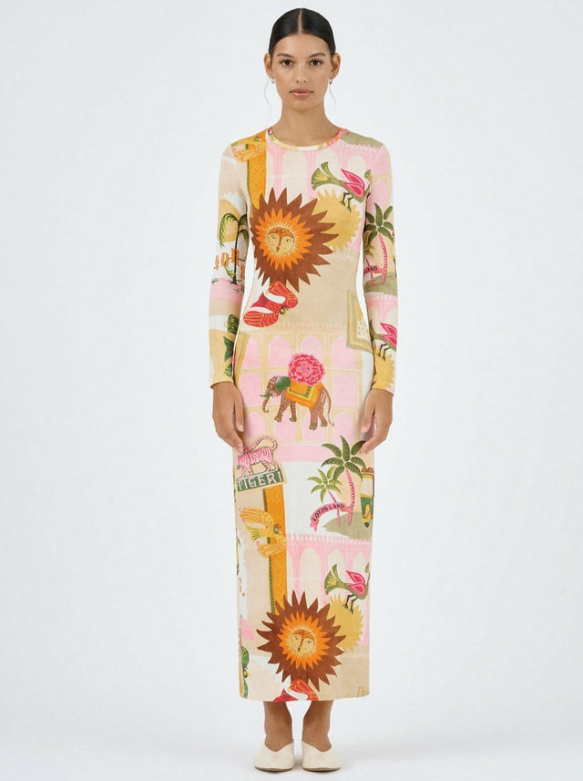 Roame Bazaar Dress Size 8 - 8 / Print - Dresses
