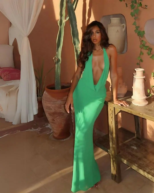 Runaway Lexie Gown - 8 / Green - Dresses