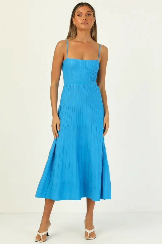 Runway Alexa Dress Blue - 6 / Blue - Dresses