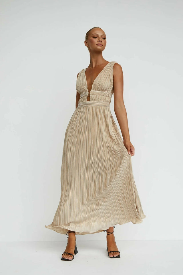 Runway Bella Dress - 8 / Nude - Dresses