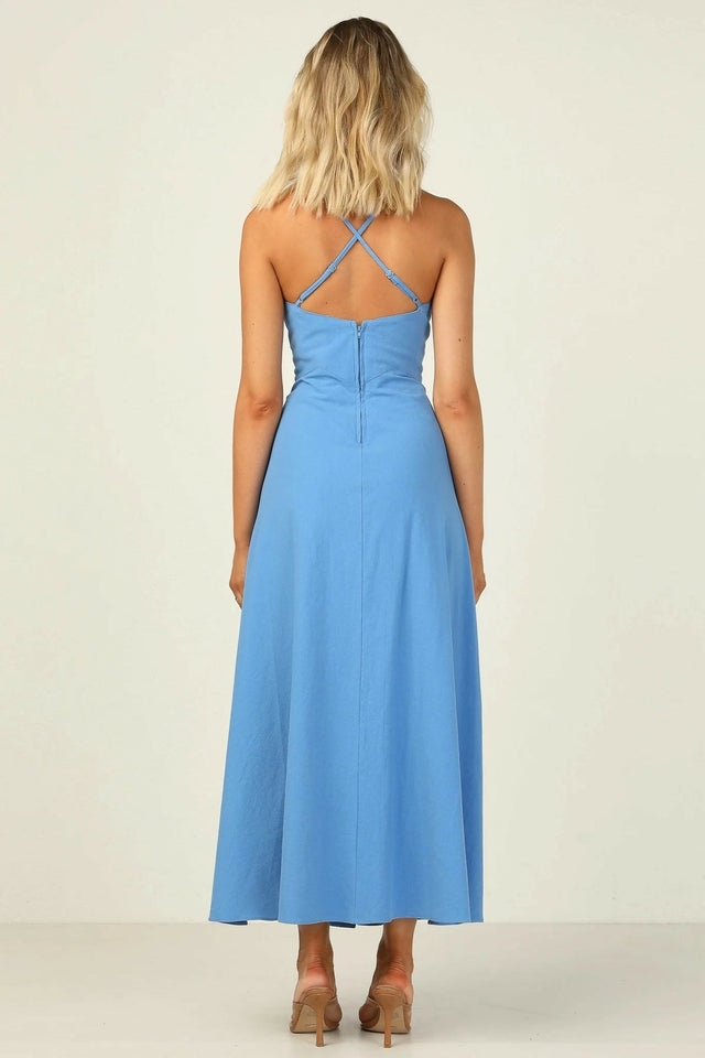 Runway Cameron Dress Blue - Dresses