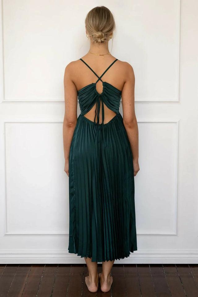 Runway Norah Dress in Green - 8 / Green - Dresses
