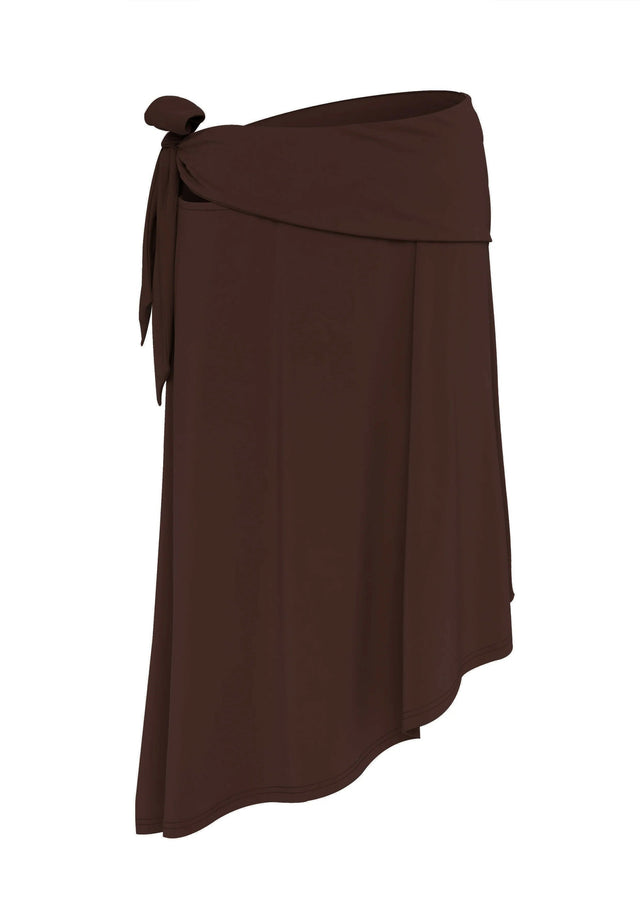 SASHA THERESE Luna Top & Skirt Brown - Outfit Sets