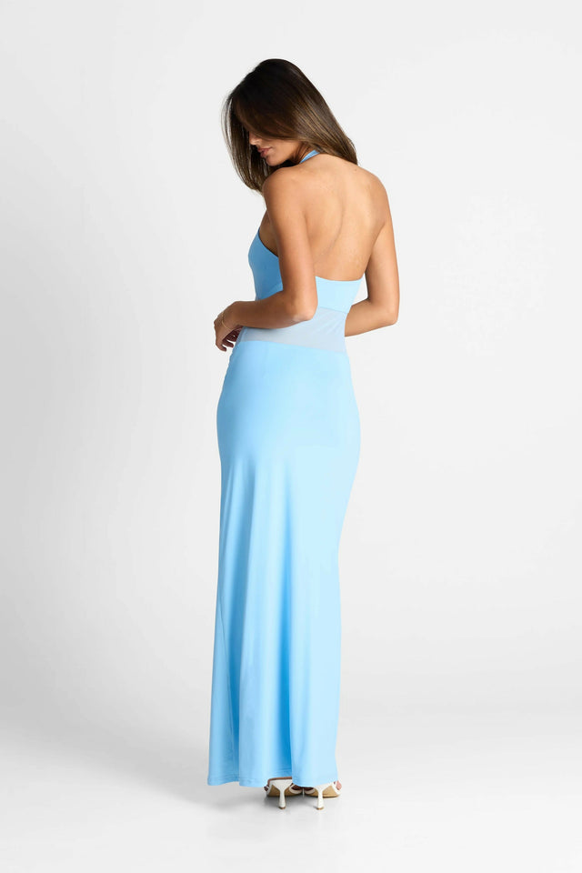 Sasha Therese Sariya Maxi Dress Sky Blue - 8 / Blue - Dresses