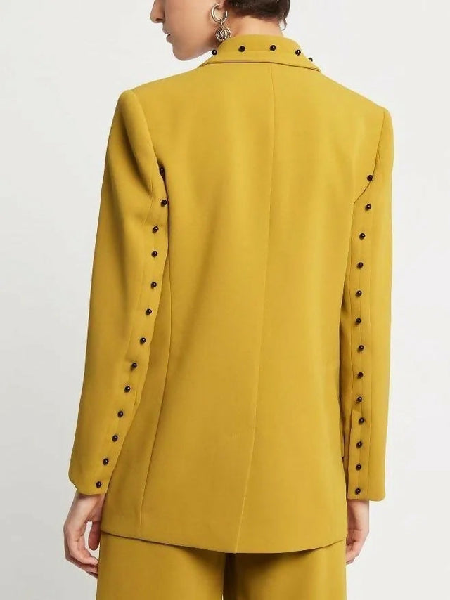 Sass & Bide Stronger Than You Believe Blazer Size 38 - 8 / Yellow - Blazers