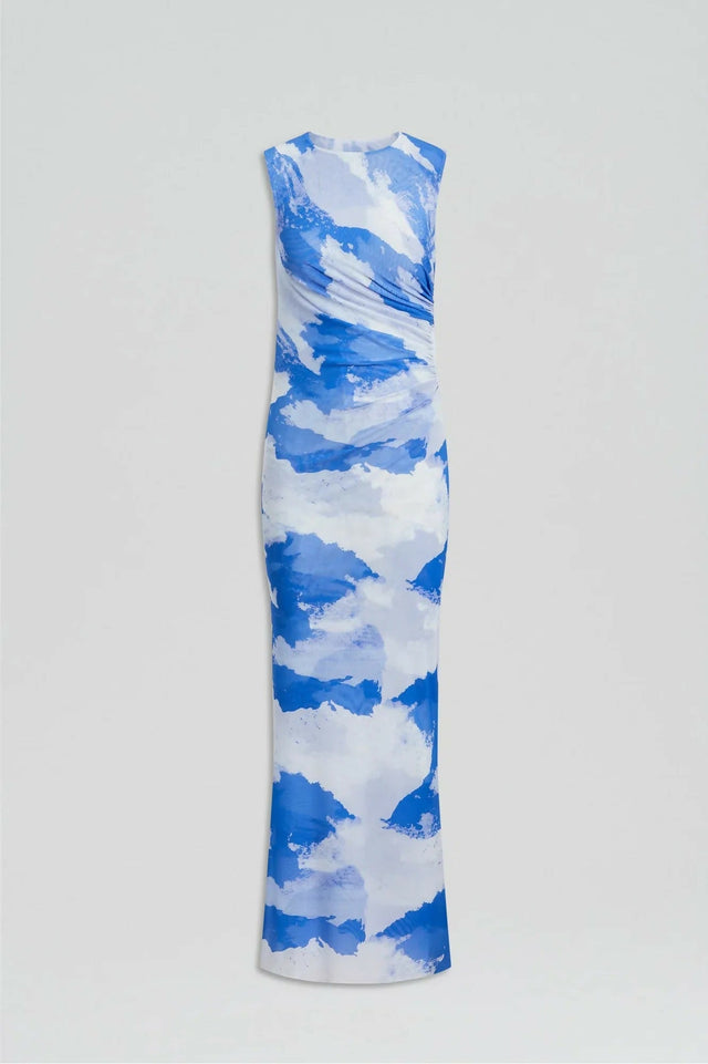 Scanlan Theodore Italian Cloud Print Dress - Dresses