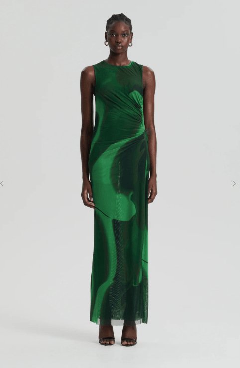 Scanlan Theodore - Scanlan Theodore Italian Watercolour Print Dress