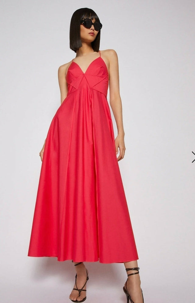 Scanlan Theodore Parachute Cotton Strappy Dress - Dresses