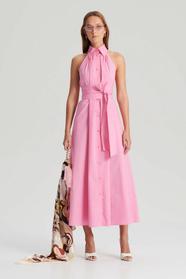 ScanlanTheodoreParachuteSleevelessShirtDress-Pink-Size64