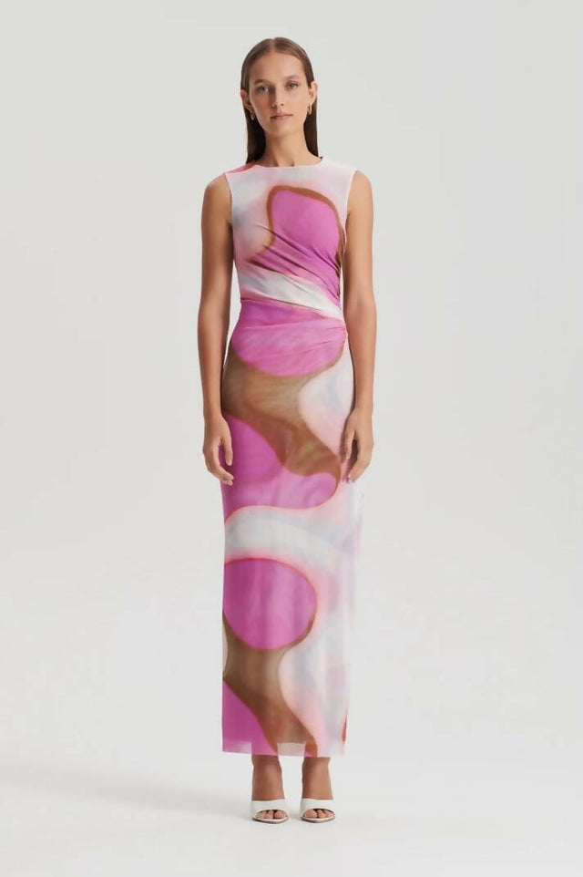 Scanlan Theodore The Italian Watercolour Print Dress - Dresses