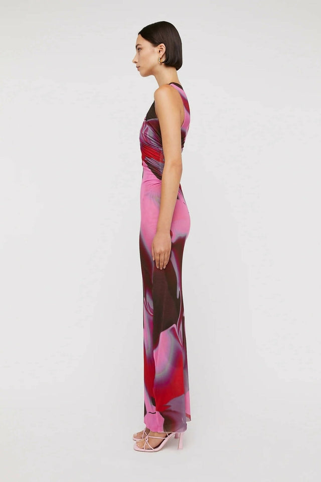 Scanlan Theodore - Scanlan Theodore Watercolour Mesh Dress