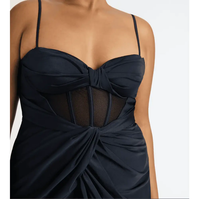 Sheike Estate Dress Navy - 10 / Blue - Dresses