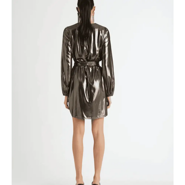 Sheike Medusa Dress in Pewter - 6 / Grey - Dresses