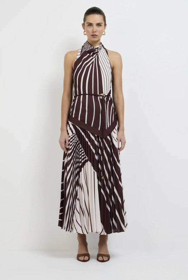 SHEIKE Montmartre Stripe Maxi Dress - Dresses