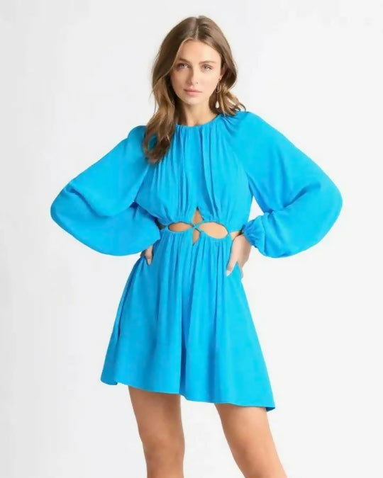Sheike Pacific Dream Dress - 10 / Blue - Dresses