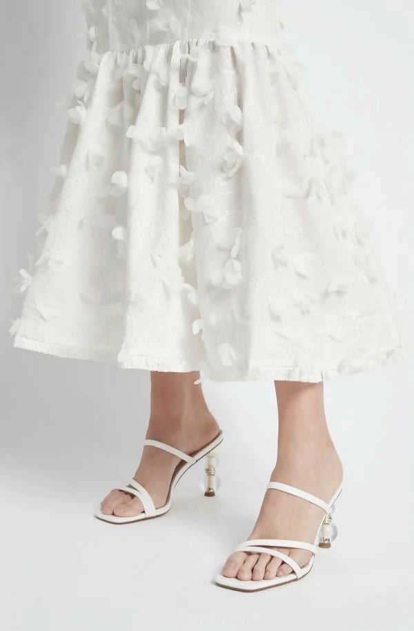 Sheike Petal Dreams Dress in White - 8 / White - Dresses