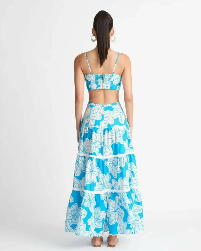 Sheike Tropical Breeze Dress - 14 / Blue - Dresses
