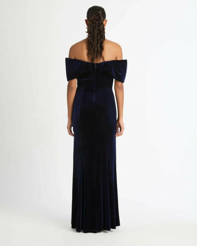 Sheike Vanity Gown - 16 / Navy - Dresses