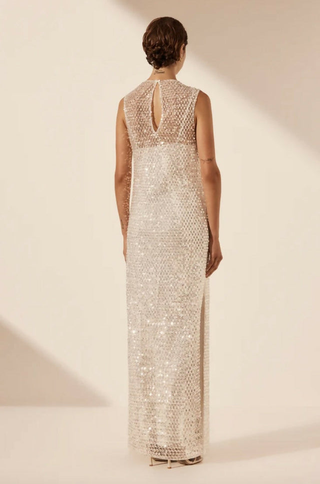 Shona Joy Asteri High Neck Maxi Dress Size 8 & 10 - Dresses
