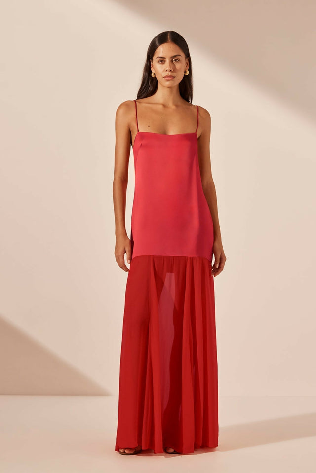 82_1245204_Moraya_Dropped_Waist_Maxi_Dress_CHILLI-1999_F1_R