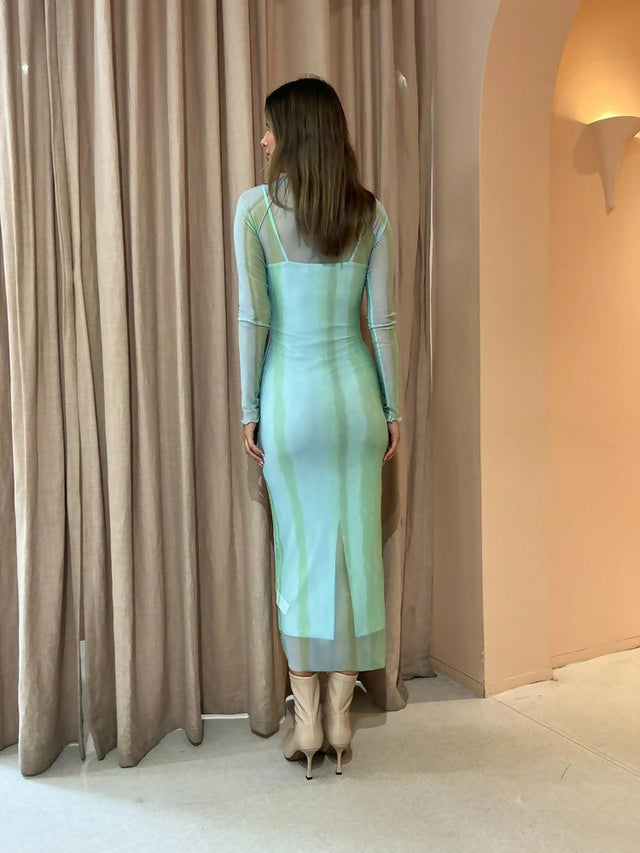 Significant Other Jean Dress - 6 / Multi - Dresses
