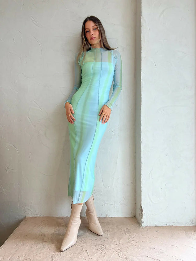 Significant Other Jean Dress - 6 / Multi - Dresses