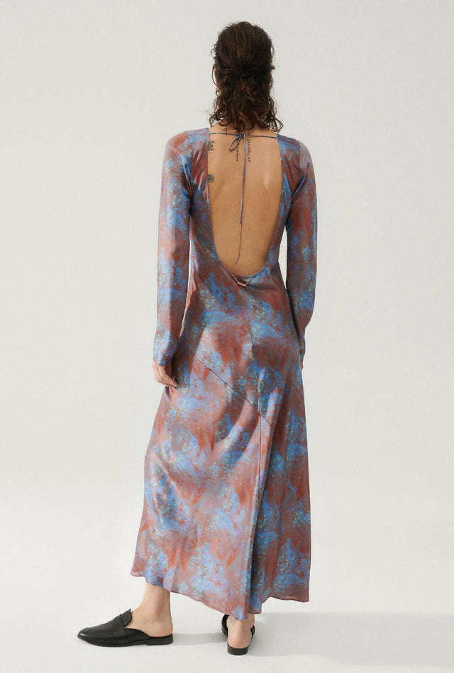 Silk Laundry Sienna Dress Dazed Multi Size AU 8 - 8 / Multi - Dresses